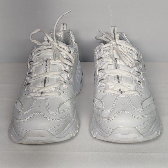 NEW Skechers Women's D'Lites Biggest Fan Sneakers Sz 10 white - Picture 3 of 4